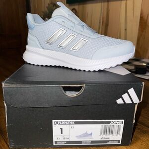Adidas Kids' Sneakers in Light Blue and Silver